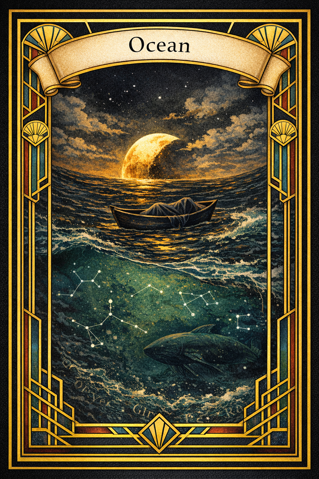 Ocean card art
