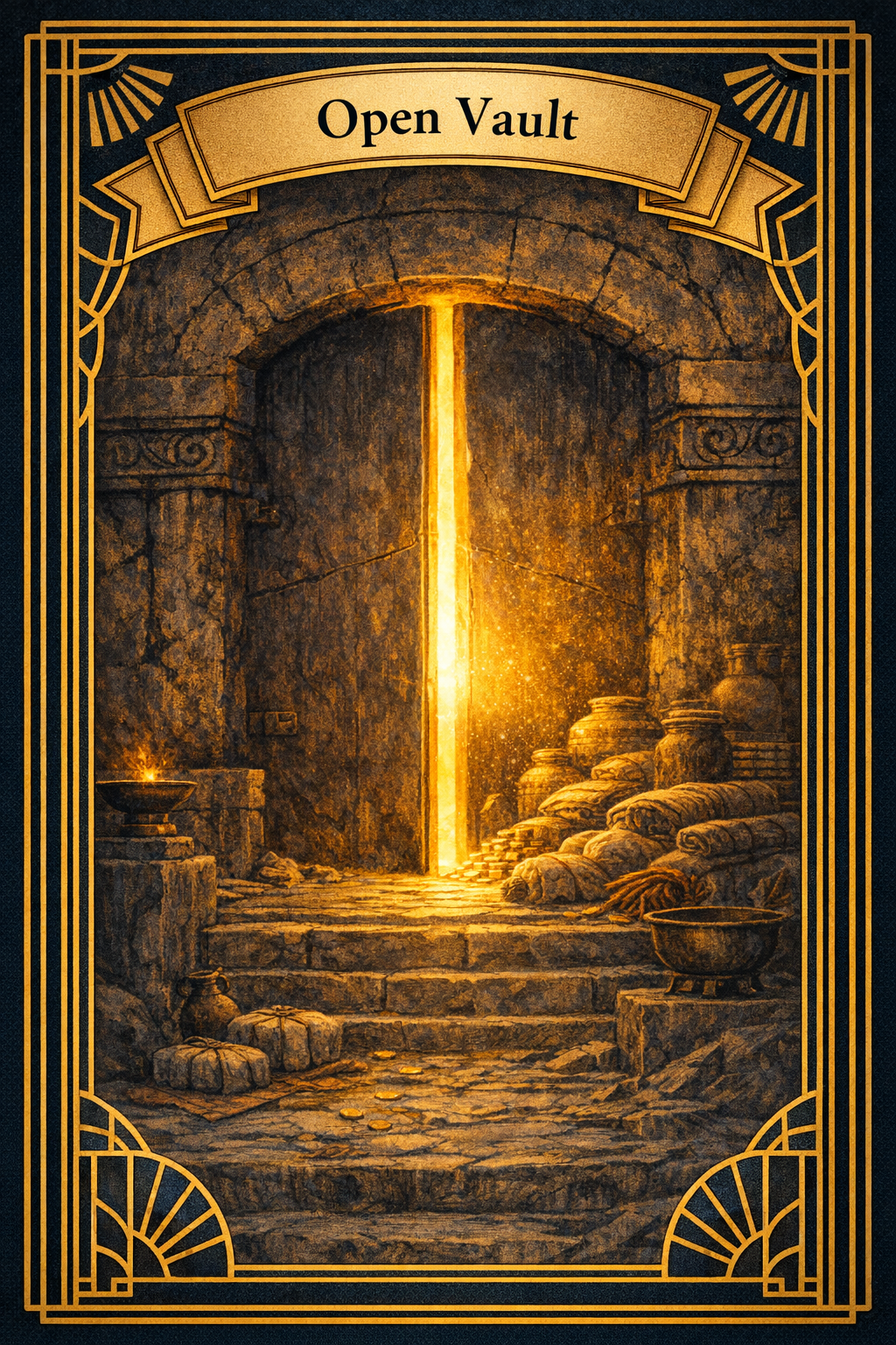 Open Vault card art