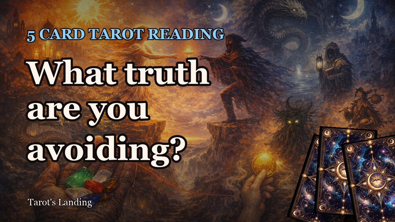 An Honest New Beginning After the Hurt | Love, The Fool, Golden Offer reading image