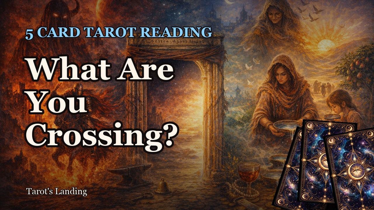 Love, Truth, and Timing | Five-Card Tarot Reading reading image