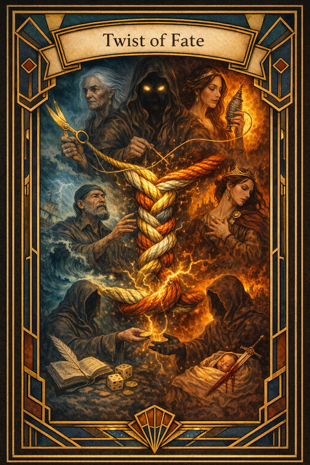 Twist of Fate card art